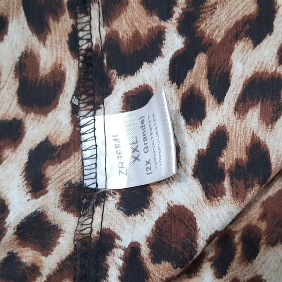 Wet Seal Plus Leopard Bomber Jacket - Picture 5 of 5